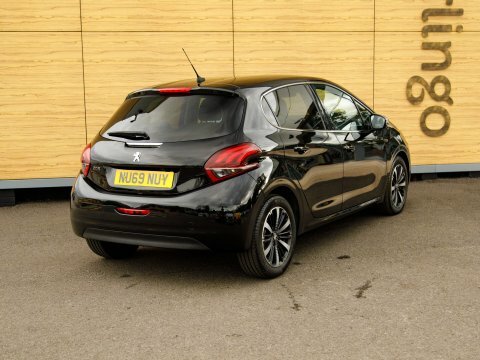 Peugeot 208 Hatchback NU69NUY Black #2