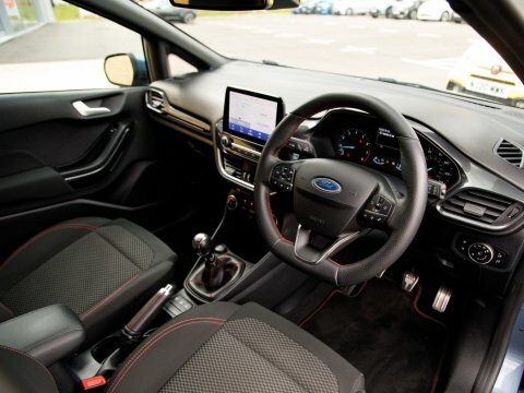 Ford Fiesta Hatchback CX70YZV Blue #4