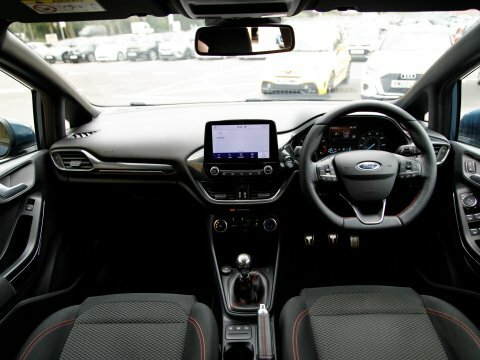 Ford Fiesta Hatchback CX70YZV Blue #3