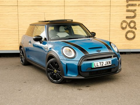Mini Hatch Hatchback Blue