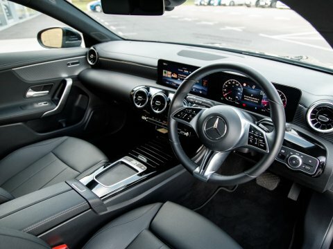 Mercedes-Benz CLA Class Coupe Black #4