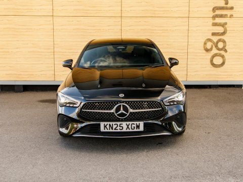 Mercedes-Benz CLA Class Coupe Black #5