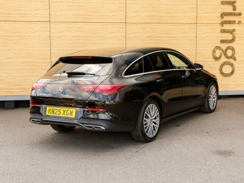 Mercedes-Benz CLA Class Coupe Black #2