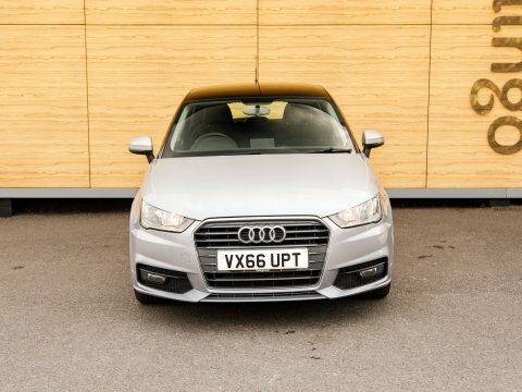 Audi A1 Hatchback VX66UPT Silver #6