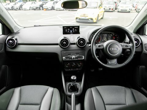 Audi A1 Hatchback VX66UPT Silver #3