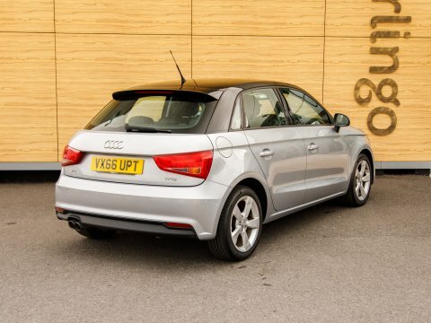 Audi A1 Hatchback VX66UPT Silver #2