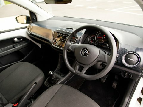Volkswagen Up Hatchback White #4