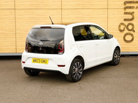 Volkswagen Up Hatchback White #2
