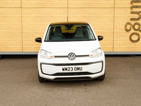 Volkswagen Up Hatchback White #5