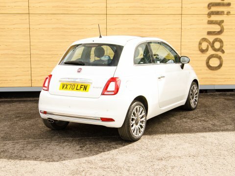 Fiat 500 Hatchback VX70LFN White #2