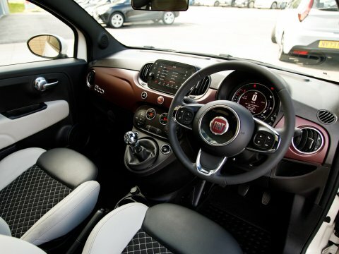 Fiat 500 Hatchback VX70LFN White #4