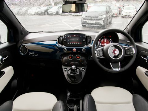 Fiat 500 500 Dolcevita Mhev Blue #3