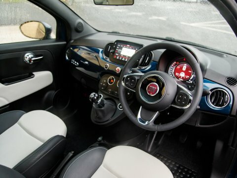 Fiat 500 500 Dolcevita Mhev Blue #4