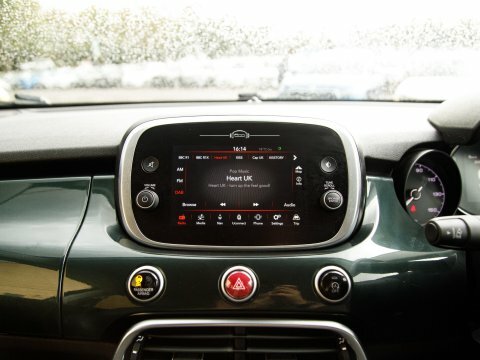 Fiat 500X Red White #16