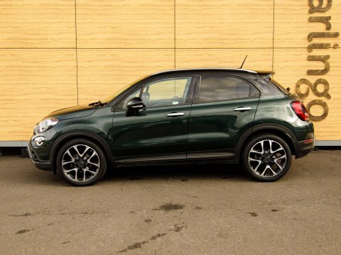 Fiat 500X Red White #10