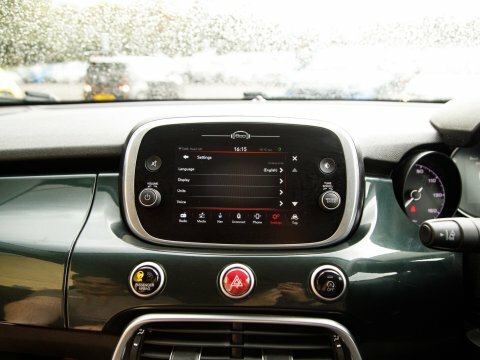 Fiat 500X Red White #21