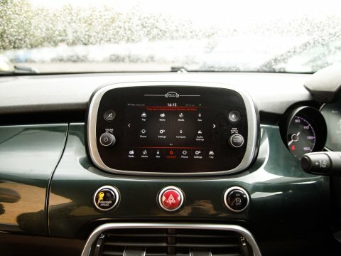 Fiat 500X Red White #19