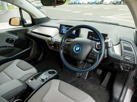BMW i3 Hatchback Blue #4