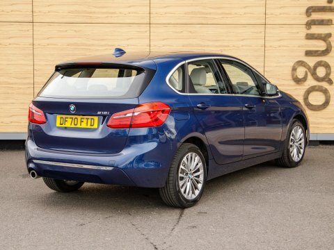 BMW 2 Series Mpv Blue #2