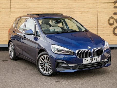 BMW 2 Series Mpv Blue