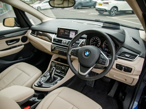 BMW 2 Series Mpv Blue #4