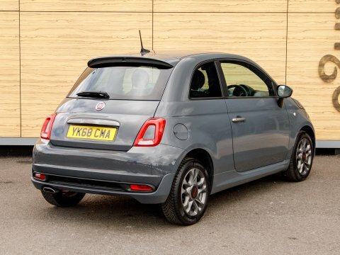 Fiat 500 Hatchback Grey #2