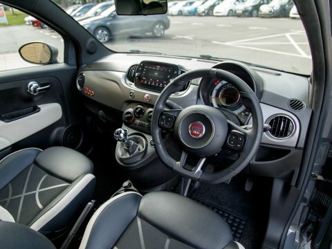 Fiat 500 Hatchback Grey #4