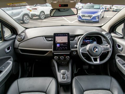 Renault Zoe Hatchback Black #3