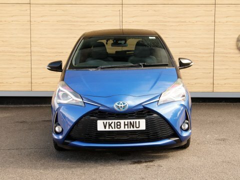 Toyota Yaris Hatchback Blue #5