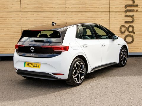 Volkswagen ID.3 Hatchback White #2