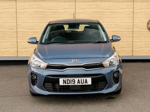 Kia RIO Hatchback Blue #5