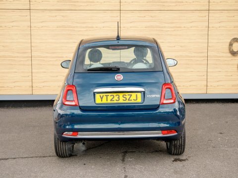 Fiat 500 Hatchback Blue #6