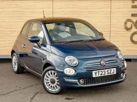 Fiat 500 Hatchback Blue