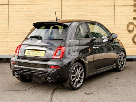 Abarth 500 Hatchback Black #2