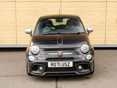 Abarth 500 Hatchback Black #5
