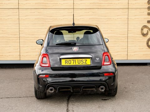 Abarth 500 Hatchback Black #6