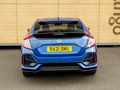 Honda Civic Hatchback Blue #6