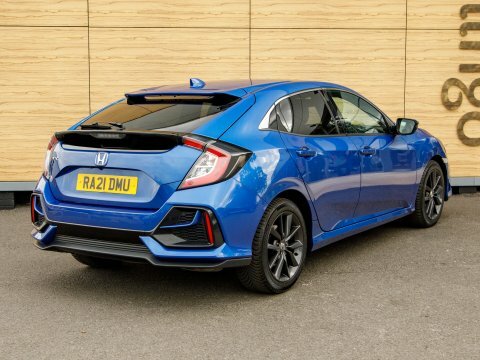 Honda Civic Hatchback Blue #2