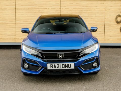 Honda Civic Hatchback Blue #5