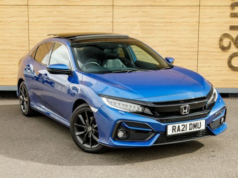 Honda Civic Hatchback Blue