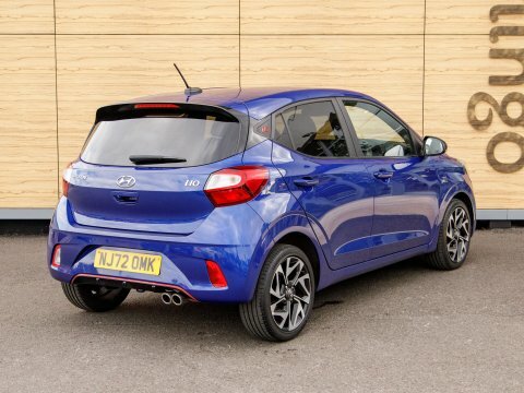 Hyundai I10 Hatchback Blue #2