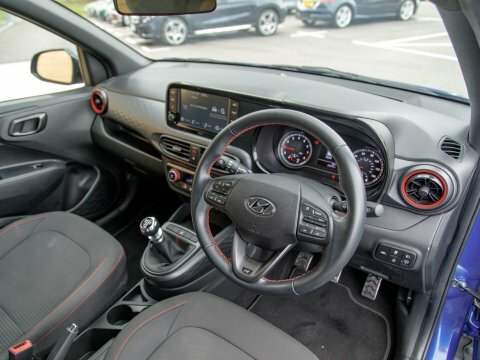 Hyundai I10 Hatchback Blue #4