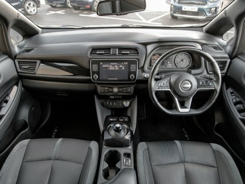 Nissan Leaf Hatchback Grey #3