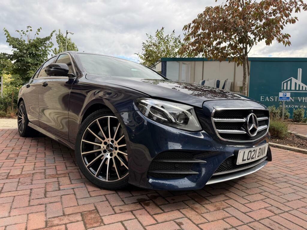 Mercedes-Benz E Class 2.0 E200 Amg Line Edition Premium G-tronic Euro Blue