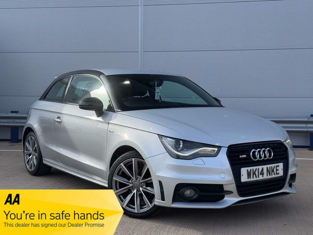 Audi A1 1.6 Tdi S Line Style Edition Euro 5 Ss Silver