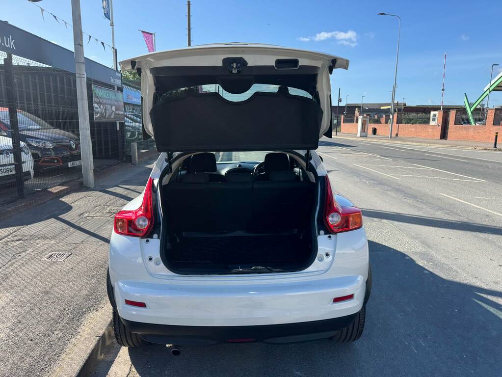 Nissan Juke 1.6 N-tec White #3