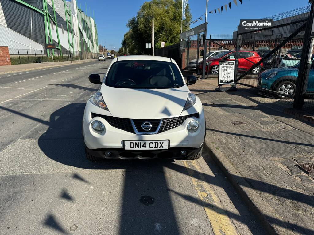 Nissan Juke 1.6 N-tec White