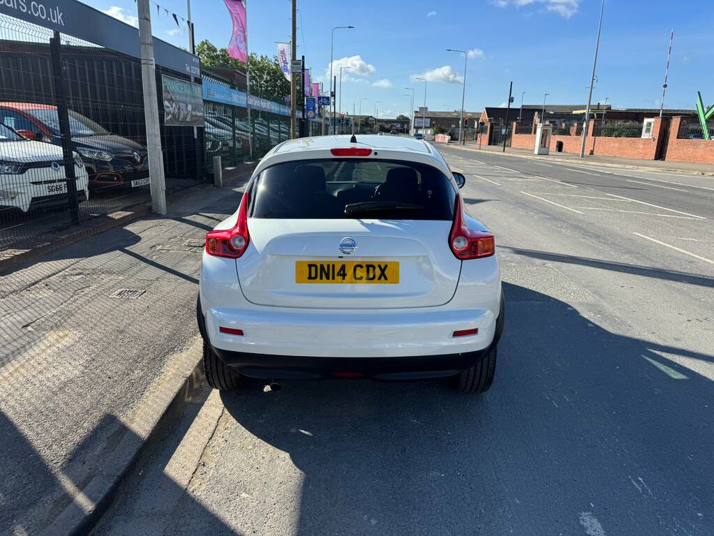 Nissan Juke 1.6 N-tec White #2