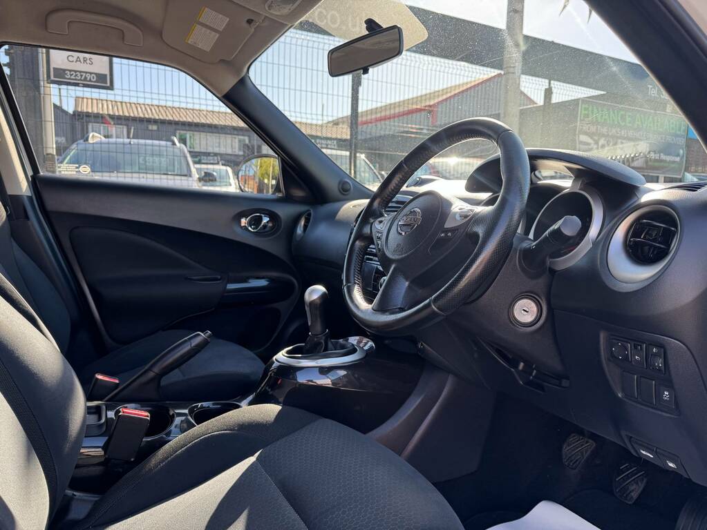 Nissan Juke 1.6 N-tec White #6