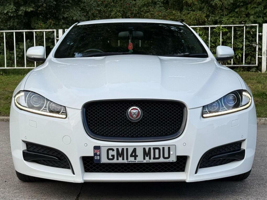 Jaguar XF 2.2D R-sport Sportbrake Euro 5 S S White #2